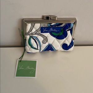 Vera Bradley Mediterranean White Coin Purse